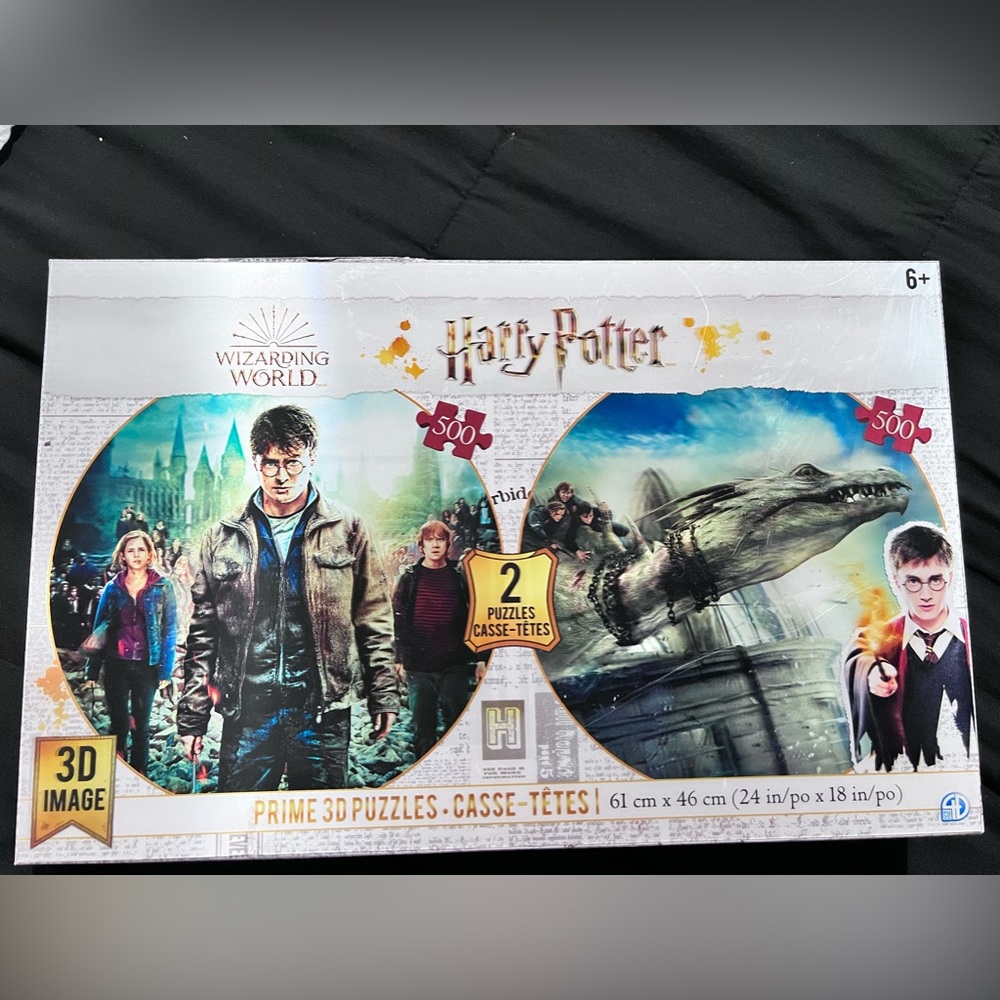 Harry Potter Wizarding World 3D Puzzles –500 Pieces 2 pack